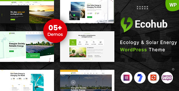 Ecohub-生态太阳能WordPress主题