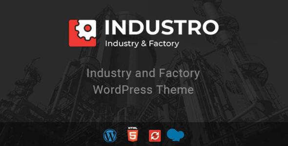 Industry-工业与工厂WordPress主题