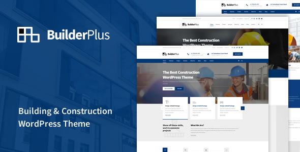 BuilderPlus-建筑与施工WordPress主题