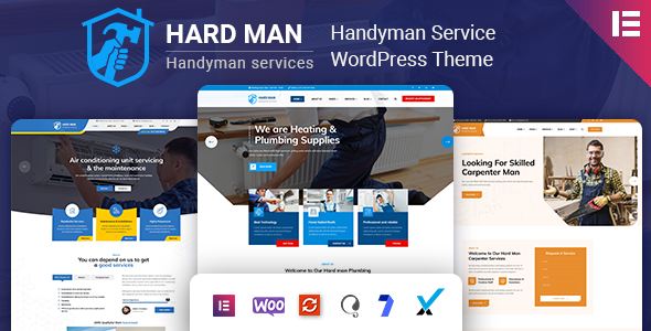 Hardman-杂工和水管工WordPress主题
