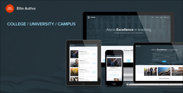 ATENA-学院、大学和校园WordPress主题