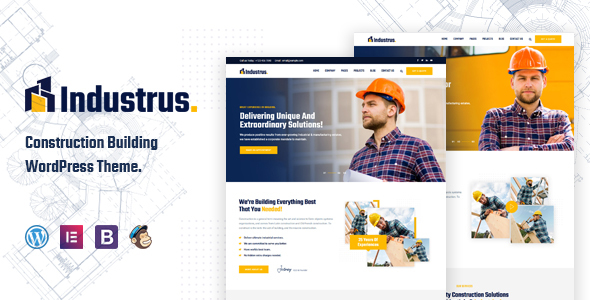 Industryus-建筑公司WordPress主题