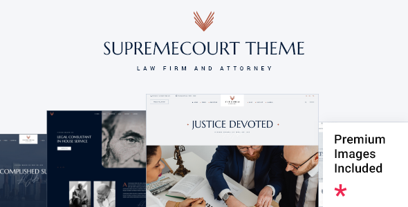 SupremeCourt-律师事务所和律师WordPress主题
