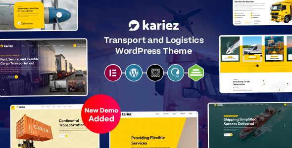 Kariez-运输与物流WordPress主题
