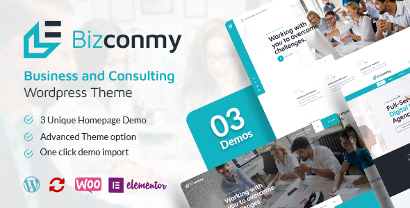 Bizconmy-商业和咨询WordPress主题