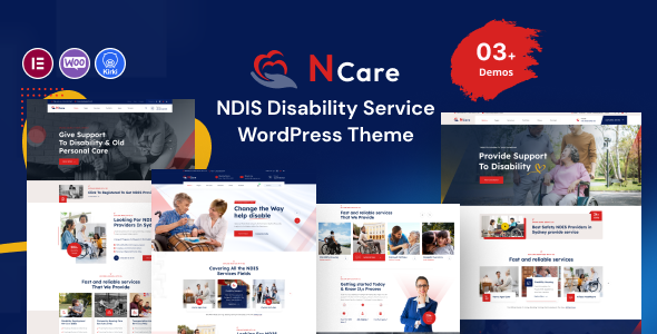 Ncare-NDIS残疾服务WordPress主题