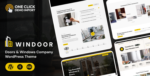 Windoor-门窗公司WordPress主题