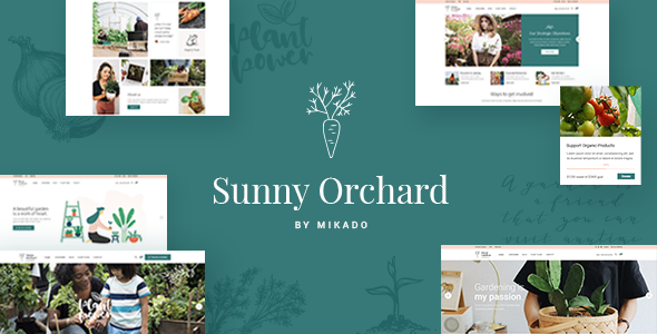 SunnyOrchard-园林绿化WordPress主题