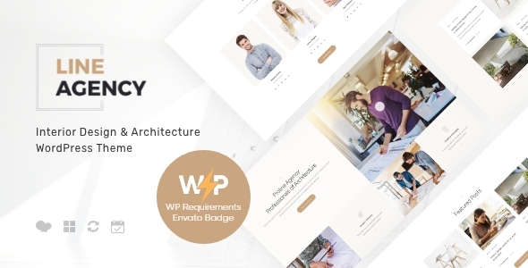 Line Agency |室内设计与建筑WordPress主题