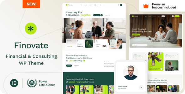 Finovate–财务顾问和商业咨询WordPress主题