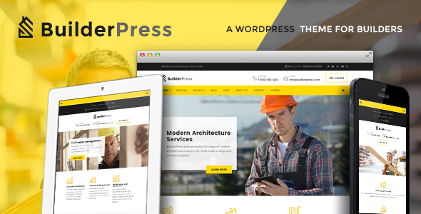 BuilderPress-建筑和建筑WordPress主题