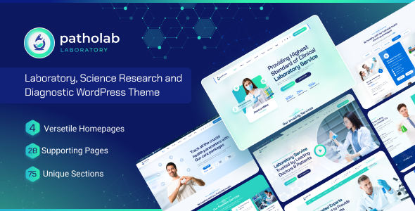 Patholab-实验室与科学研究WordPress主题
