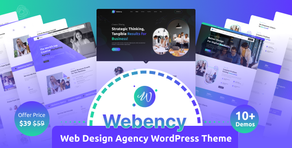Webency–网页设计机构WordPress主题