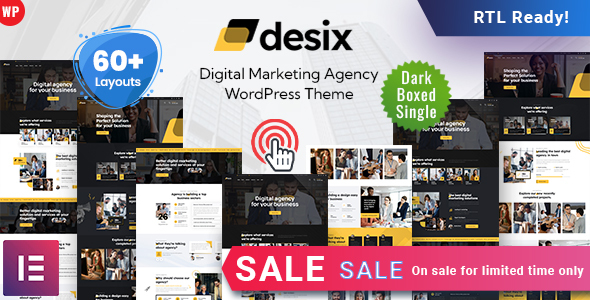 Desix-数字代理WordPress主题