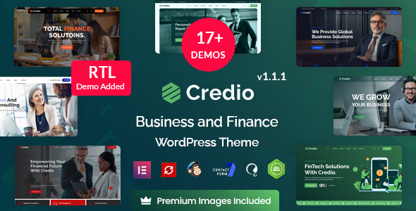 Credio-商业和金融WordPress