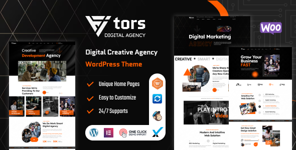 Vitors–数字营销机构WordPress主题