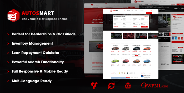 AutosMart-汽车经销商WordPress主题