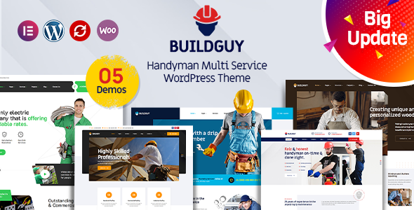 Buildguy-杂工装修服务WordPress主题