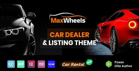 Maxwheels-汽车经销商汽车和分类多供应商WordPress主题