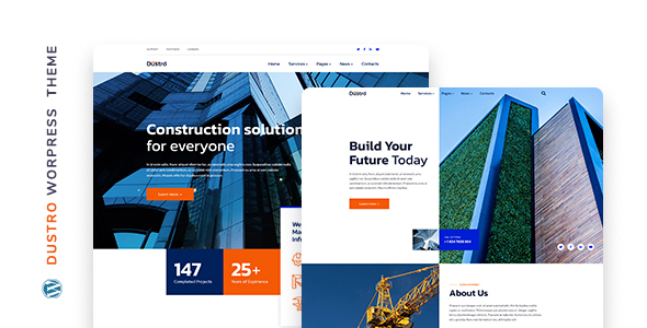 Dustro–建筑公司WordPress主题