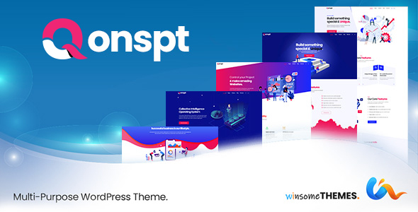 Qonspt-等距多用途WordPress主题
