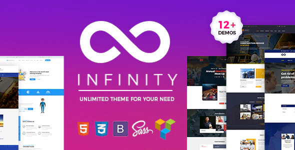 Infinity-单页WordPress主题