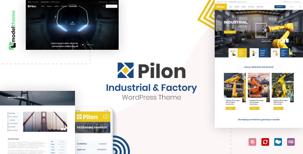 Pilon-工业和工厂WordPress主题