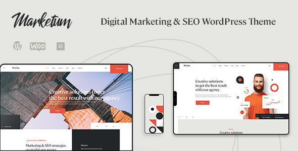Marketum |数字营销和SEO WordPress主题