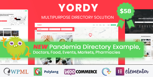 Yordy-目录列表WordPress主题