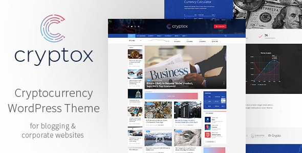Cryptox-加密货币WordPress主题