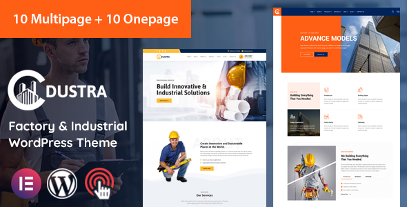 Dustra-工厂工业WordPress
