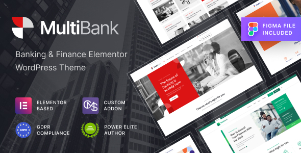 Multibank-商业和金融WordPress主题