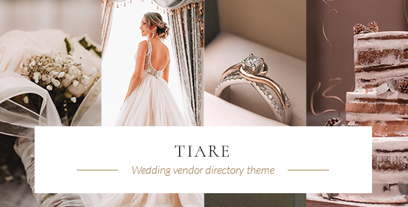 Tiare-婚礼供应商目录WordPress主题