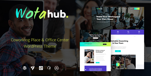 WotaHub |共享办公空间WordPress主题