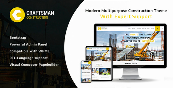 Craftsman-构建多用途WordPress主题