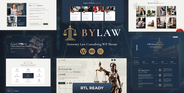 ByLaw-律师，律师事务所WordPress