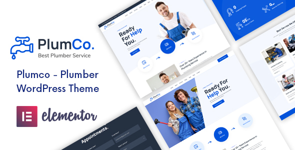 Plumco-水管工WordPress主题