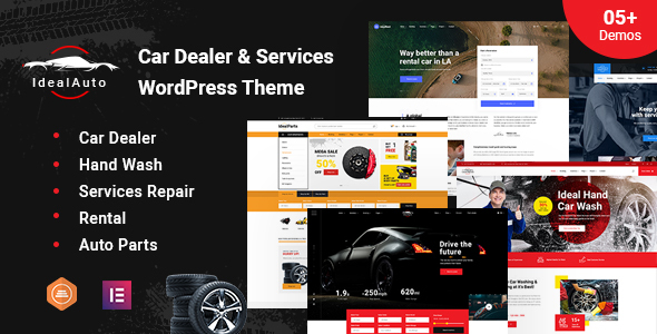 IdealAuto-汽车经销商和服务WordPress主题