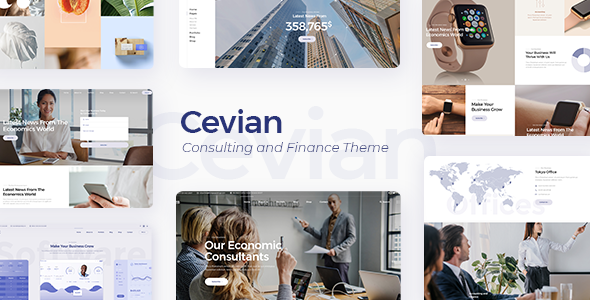 Cevian-创意代理和创业WordPress主题