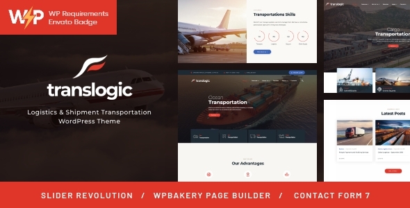 Translogic |物流与运输WordPress主题