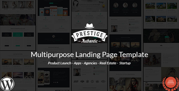 Prestige-多用途WordPress登录页面