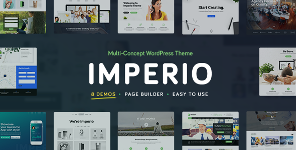 Imperio-商业、电子商务、投资组合和摄影WordPress主题