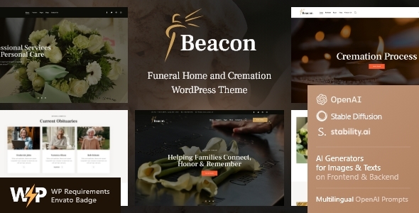 Beacon |葬礼服务WordPress主题