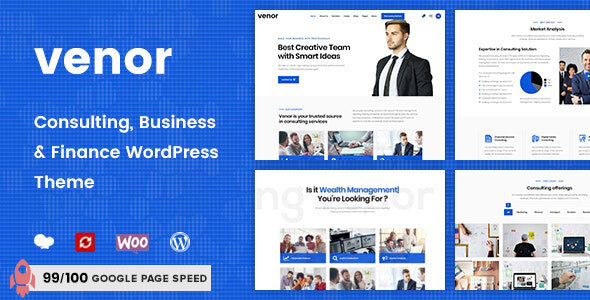 Venor-商务咨询WordPress主题