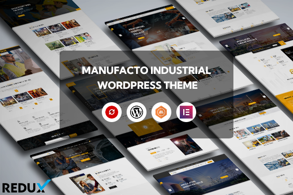Manufacto-工厂WordPress主题