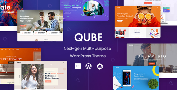Qube-响应式多用途主题