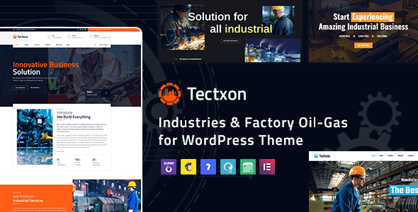 Tectxon-工业与工厂WordPress主题