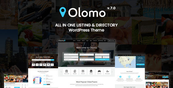 Olomo–一站式列表和目录WordPress主题
