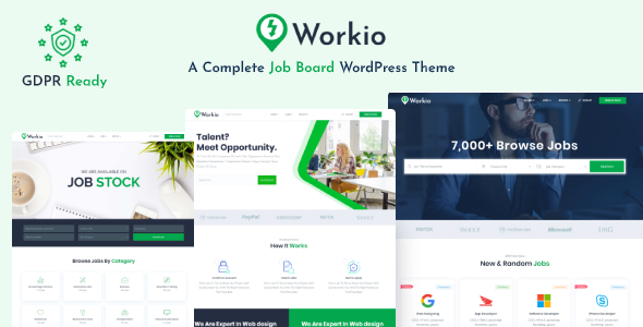 Workio–工作板WordPress主题