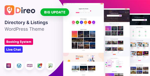 Direo-目录和列表WordPress主题